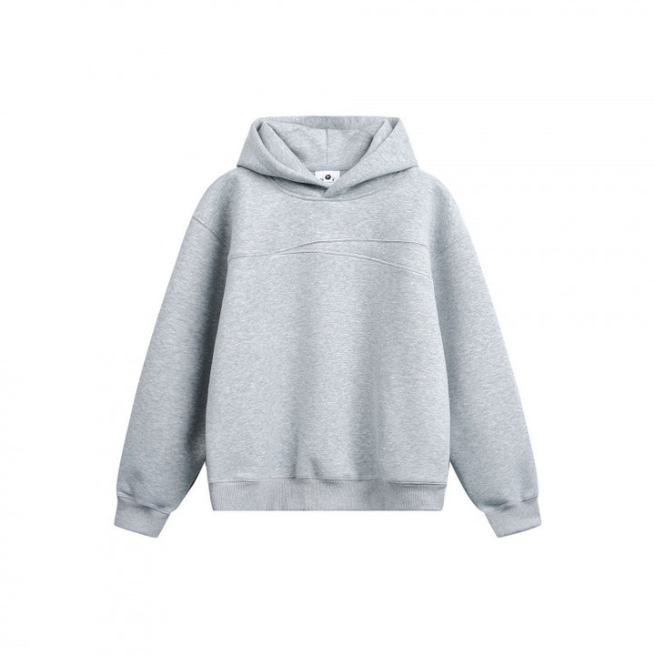 Unisex Oversize Hoodie made of cotton blend with minimalist seam details Mune Fashion