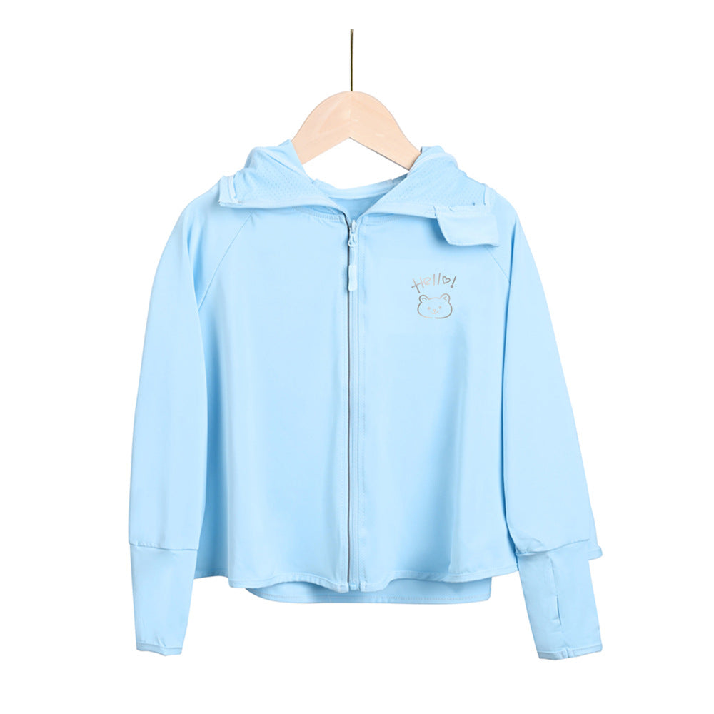 Girls practical hoodie jacket with playfully animalistic design Mune Fashion