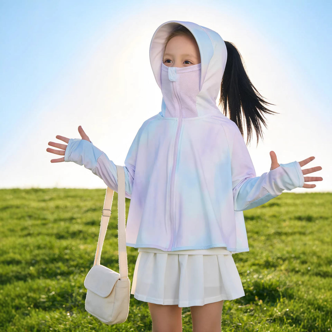 Girl Breathable UV Protection Jacket Mune Fashion