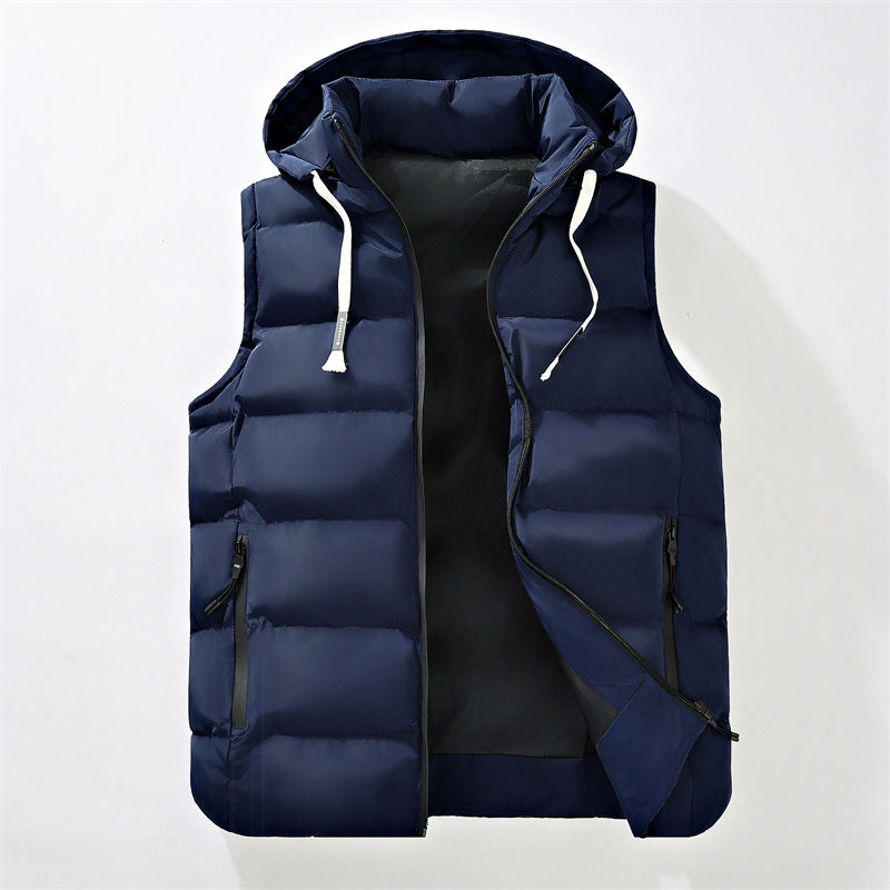 Women's Fashion Padded Hooded Vest Mune Fashion