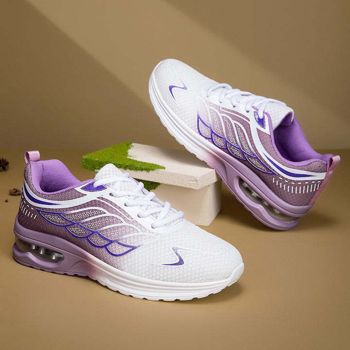 Women's breathable running sneakers with air chamber cushioning and padded memory footbed Mune Fashion