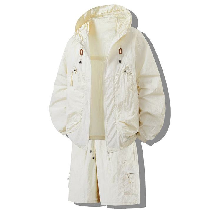 Women's Lightweight Outdoor Jacket with Shorts