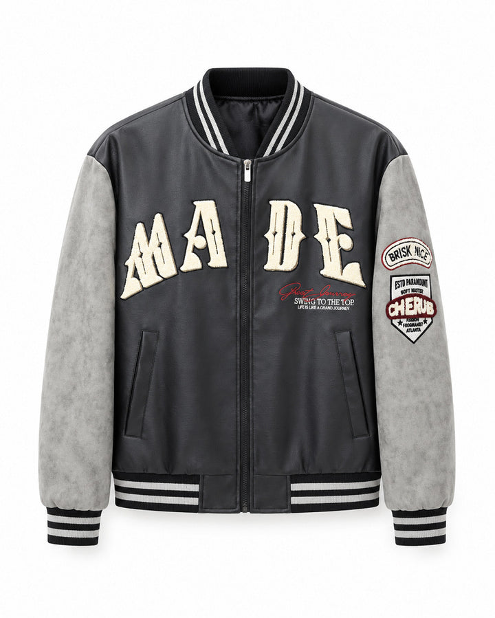 Women Fashionable Casual Bomber Jacket Mune Fashion