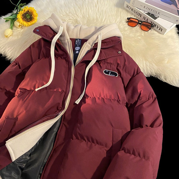 Women Quilted Parka Jacket Mune Fashion