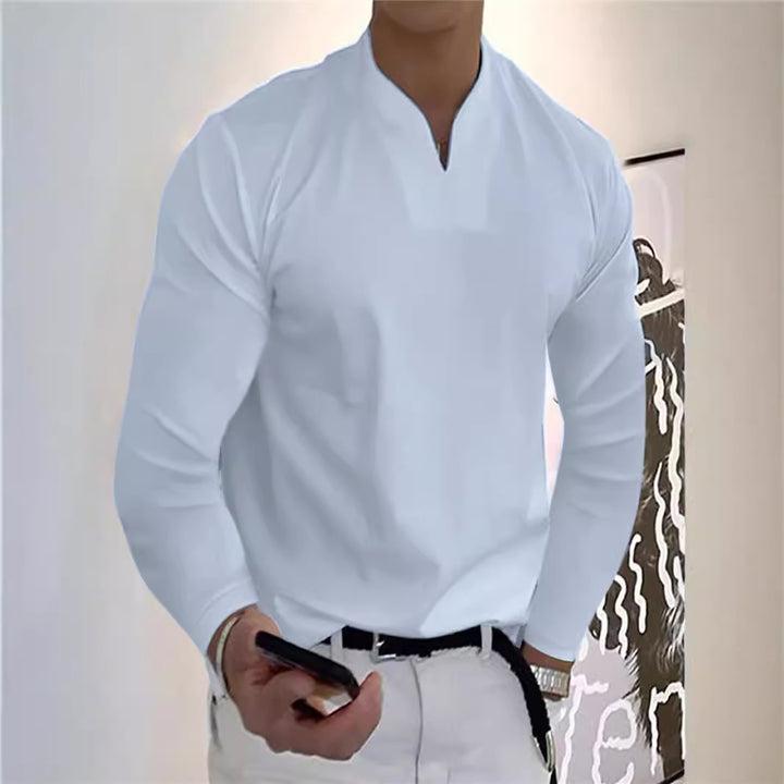 Men's Casual Long Sleeve Shirt Mune Fashion