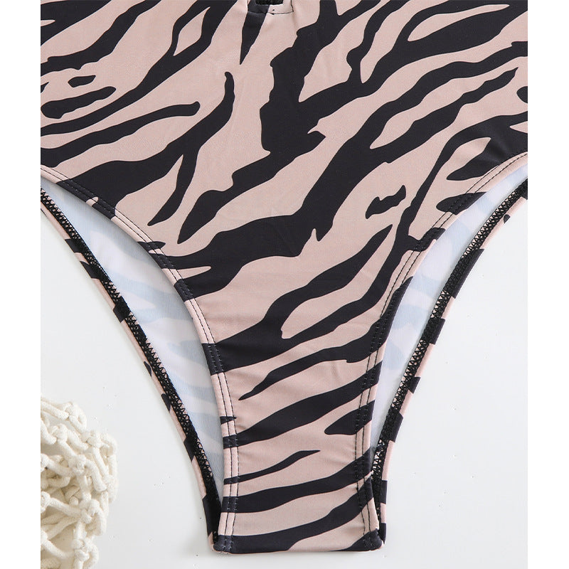 Women’s Sports Zipper One-Piece Mune Fashion