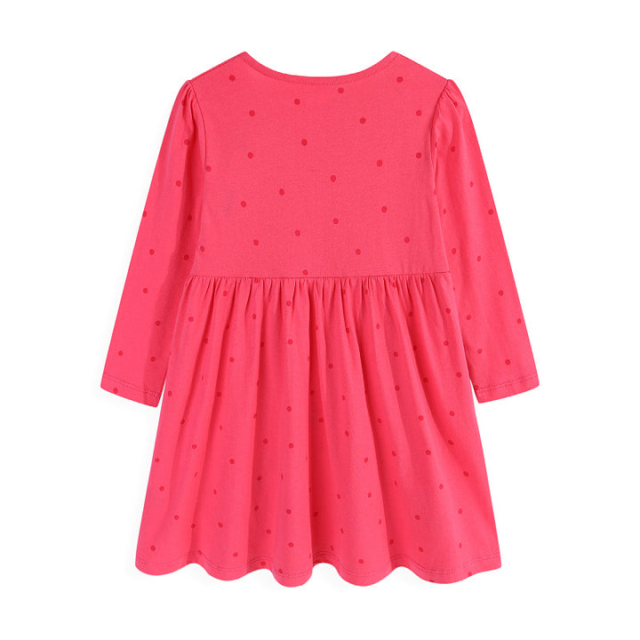 Girls dress with colorful unicorn and flower embroideries Mune Fashion