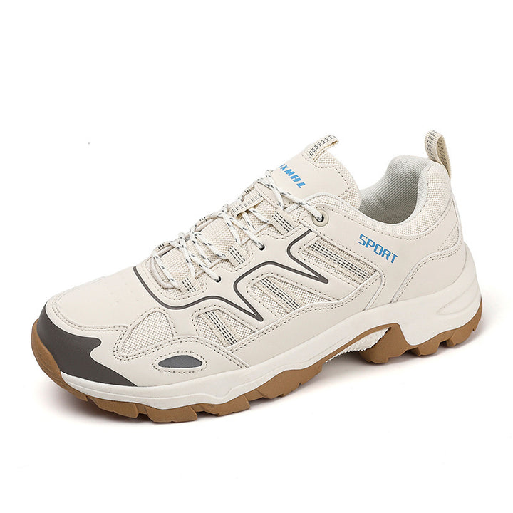 Men's rugged outdoor sneaker with grippy multi-terrain profile sole and padded comfort collar Mune Fashion