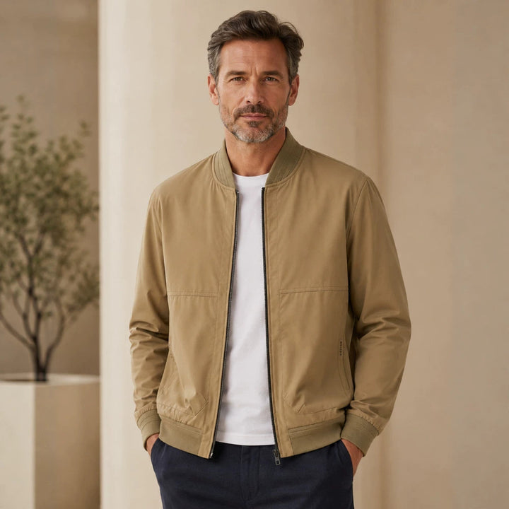 Men's Casual Transition Jacket with Zipper Mune Fashion