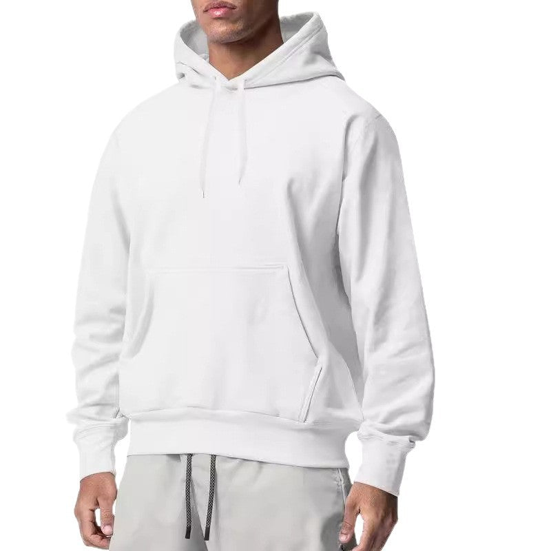 Men's nan Premium Hoodie with kangaroo pocket, brushed fleece interior, reinforced neck seam, and ribbed hem Mune Fashion