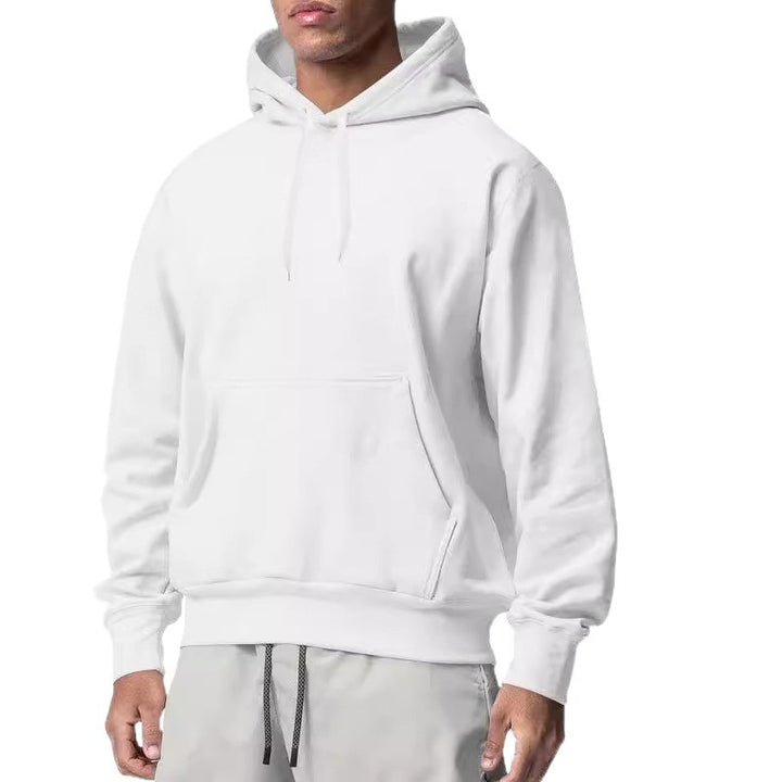 Men's nan Premium Hoodie with kangaroo pocket, brushed fleece interior, reinforced neck seam, and ribbed hem Mune Fashion