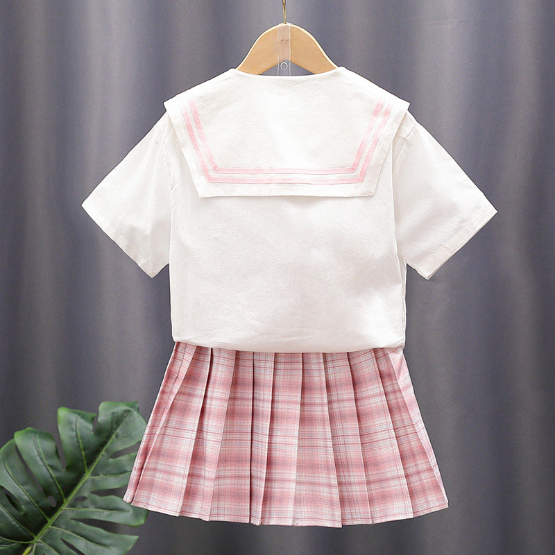 Girls School Uniform Set Mune Fashion