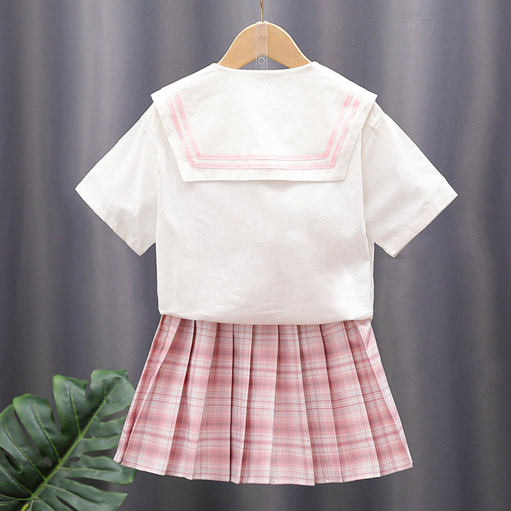 Girls School Uniform Set Mune Fashion