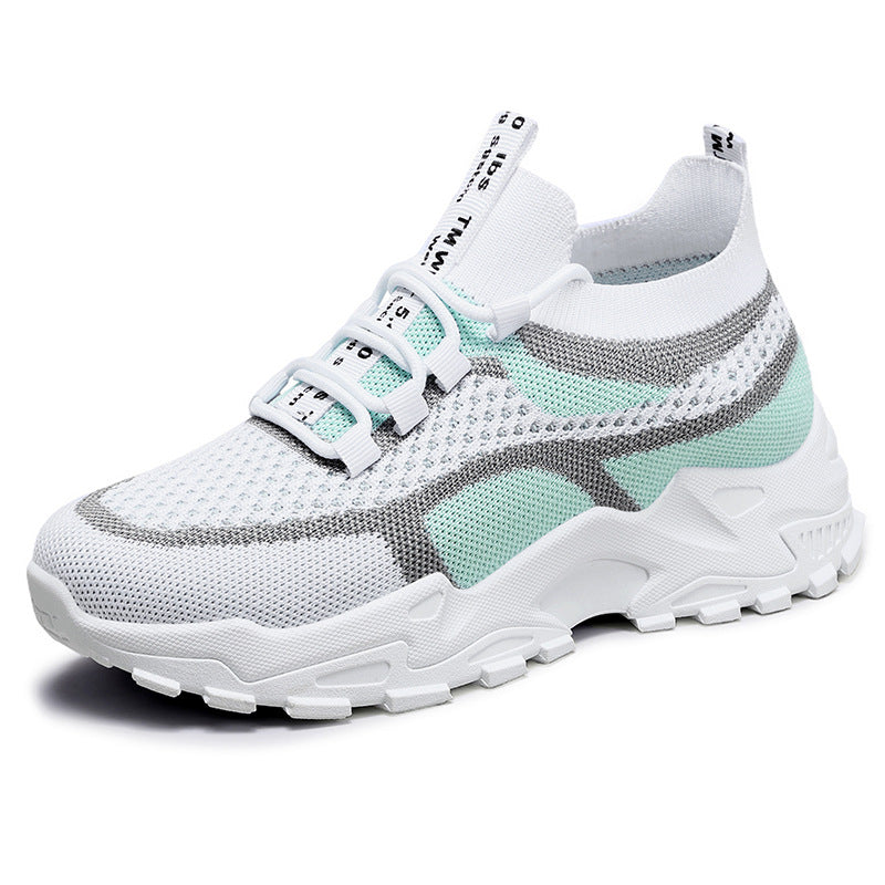 Men's knitted sock sneakers with elastic slip-on design and profiled trail platform Mune Fashion