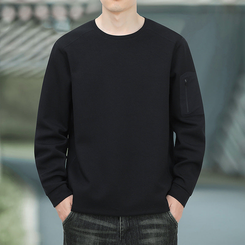 Men's Oversized Sweatshirt with contrasting side pockets and soft fleece lining Mune Fashion