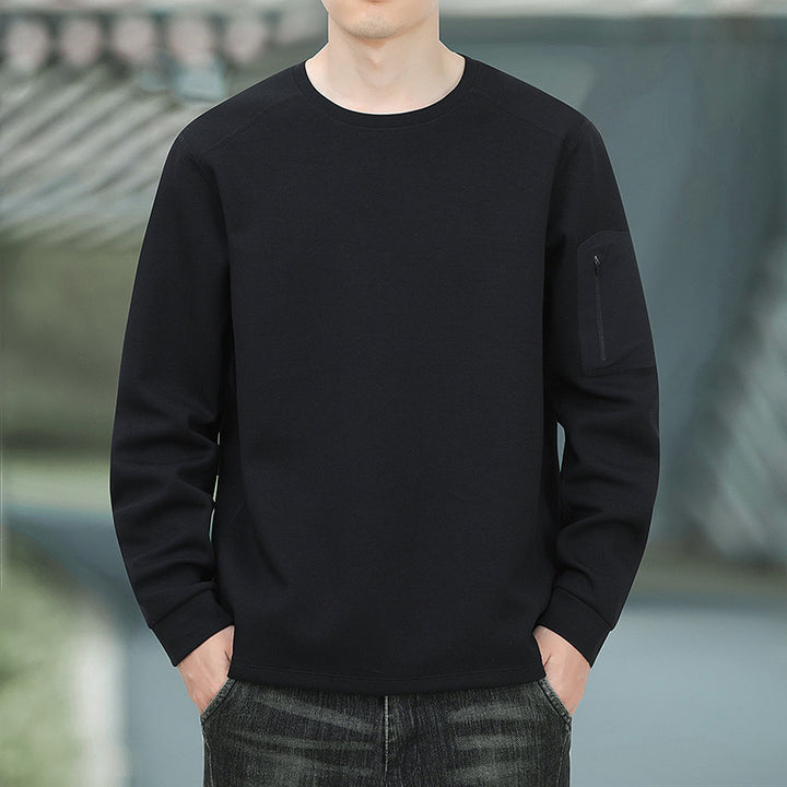 Men's Oversized Sweatshirt with contrasting side pockets and soft fleece lining Mune Fashion