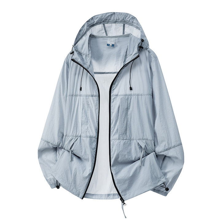 Men's Lightweight Outdoor Windbreaker with Hood Mune Fashion