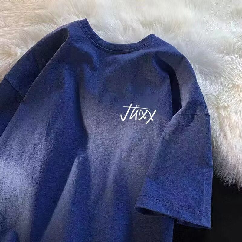 Unisex Casual Oversized T-Shirt with Creative Print Mune Fashion
