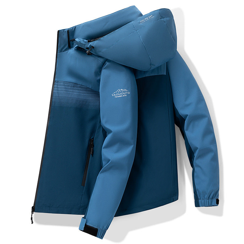 Men's multifunctional outdoor jacket with detachable hood Mune Fashion