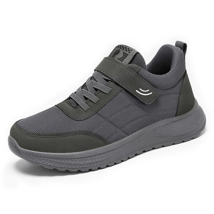 Women nan lightweight everyday walking sneakers with Velcro closure and elastic lacing, shock-absorbing EVA midsole and padded heel collar Mune Fashion