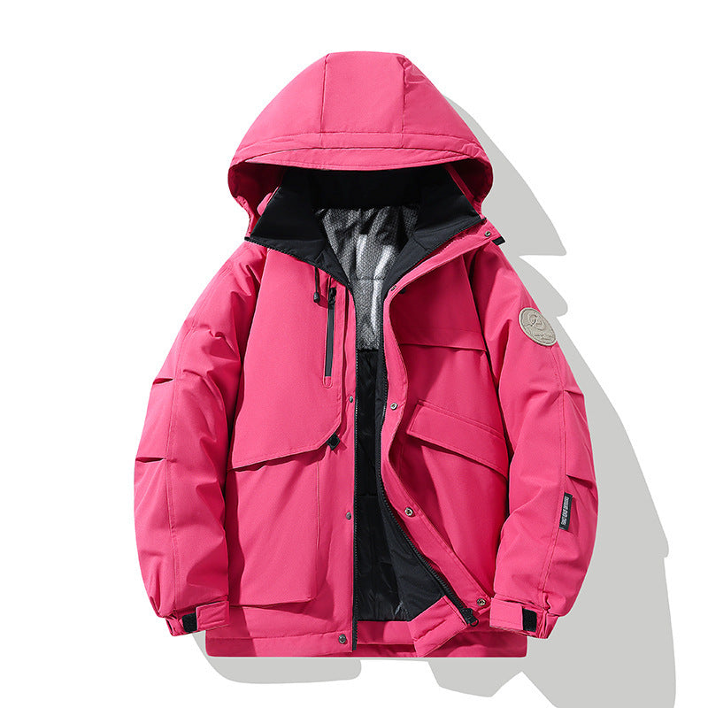 Men's Technical Hooded Field Parka with Thermal Insulation, Windproof Membrane and Multi-Pocket Mune Fashion