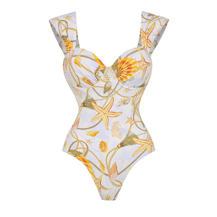 Ladies' Swimsuit and Maxi Skirt Set Mune Fashion