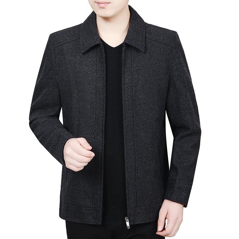 Men's Glencheck Blazer Slim Fit made of wool blend with subtle overcheck Mune Fashion
