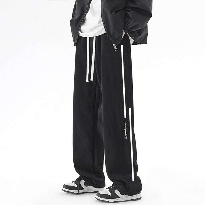 Men's Fashion Casual Pants with Breathable Inserts