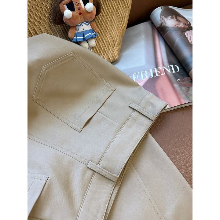 Women's Comfortable and Modern Wide Fabric Trousers Mune Fashion