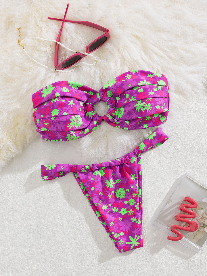 Women's bandeau bikini with stylish knot design Mune Fashion