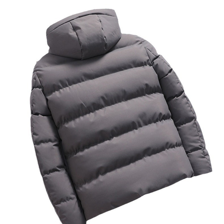 Men's nano quilted thermo quilted jacket with hood and windproof, water-repellent polyester shell Mune Fashion
