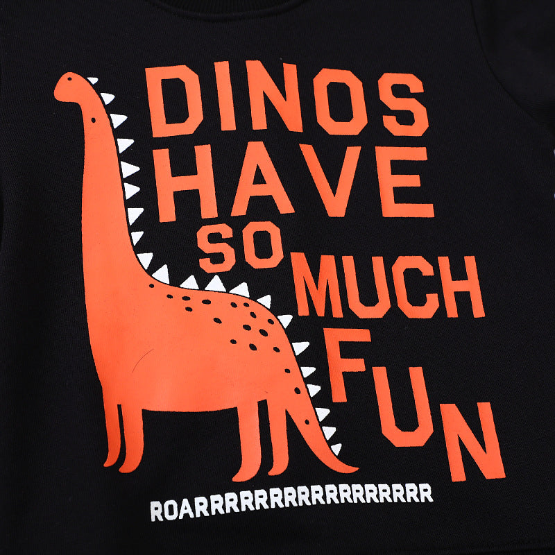 Boys sweatshirt with cool dinosaur design Mune Fashion