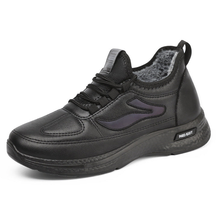 Women's Sporty Sheepskin Sneakers with Non-Slip Sole Mune Fashion
