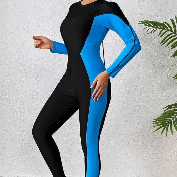 Women's Long Sleeve Neoprene Suit Mune Fashion