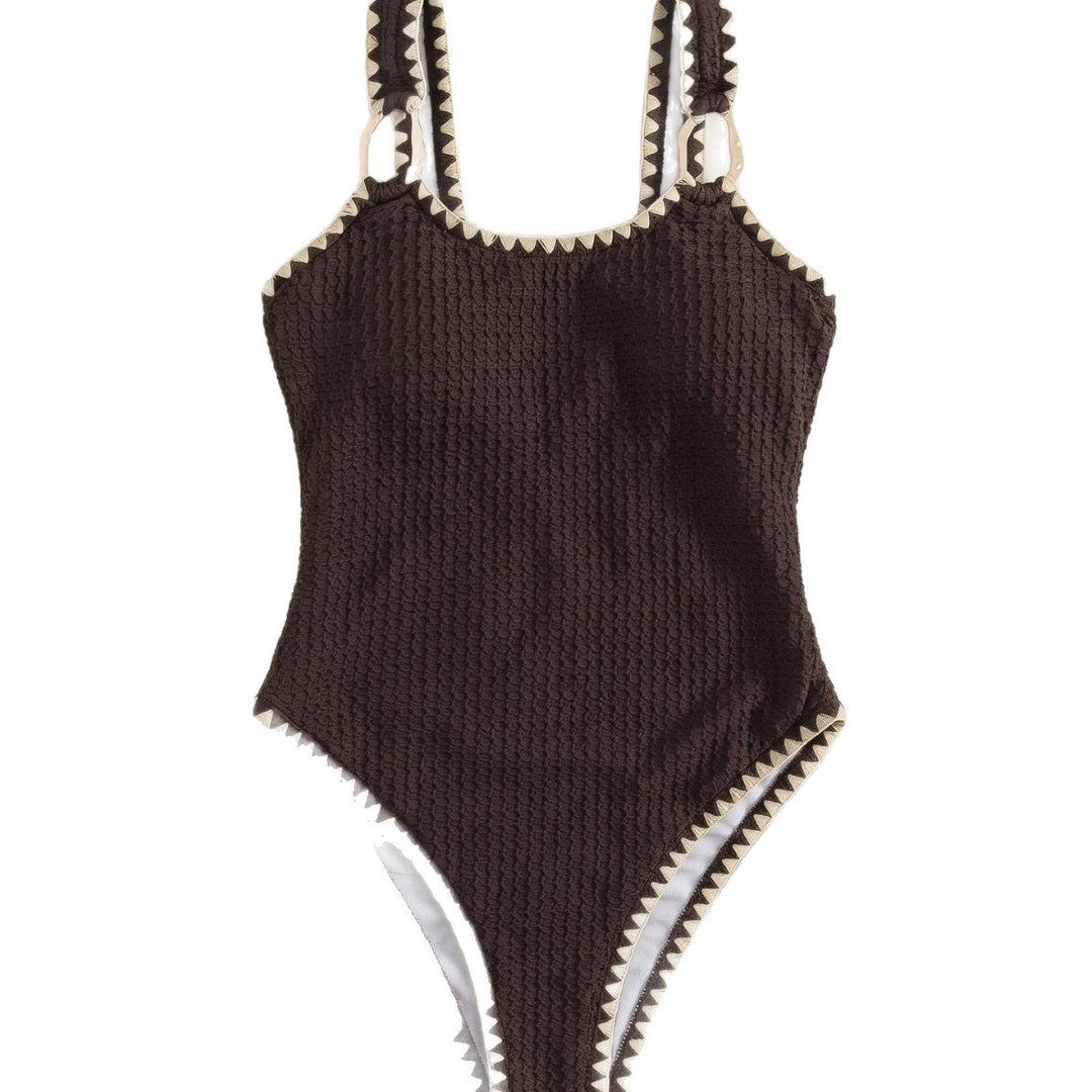 Women Braided One-Piece Swimsuit Mune Fashion