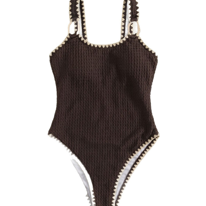 Women Braided One-Piece Swimsuit Mune Fashion