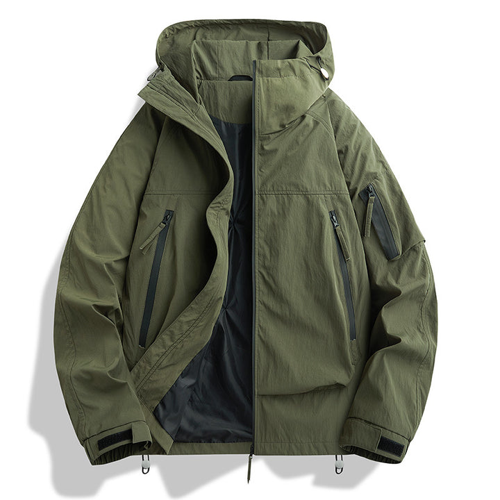 Men's Technical Outdoor Jacket with Practical Pockets Mune Fashion