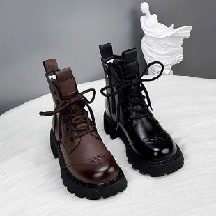 Women's Fashion Ankle Boots with Durable Sole Mune Fashion