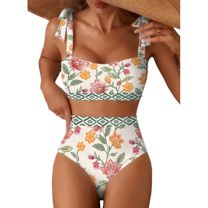 Women High Waist Swimsuit Mune Fashion