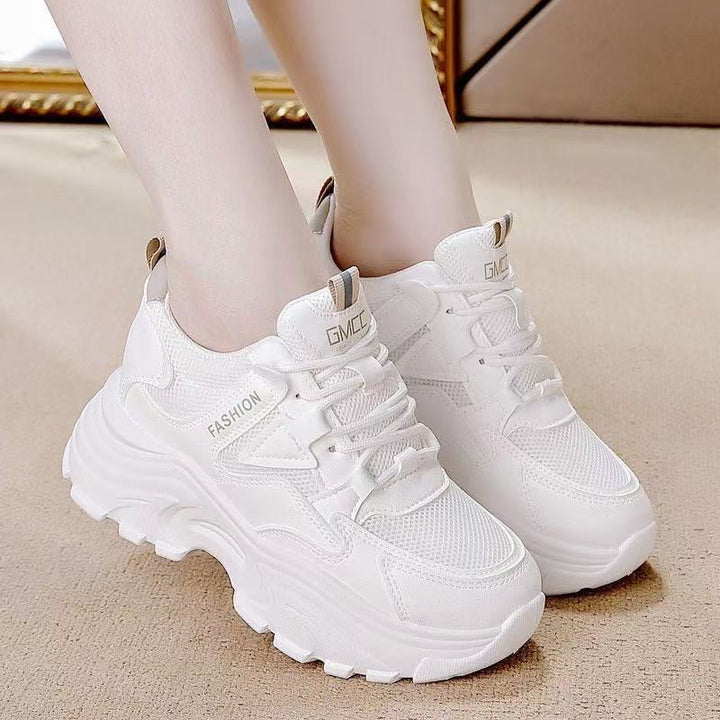 Women's Chunky Sneakers with sporty design and breathable upper material combination Mune Fashion