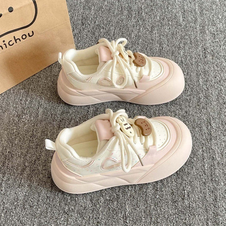Women's sneakers with playful design and comfortable sole Mune Fashion