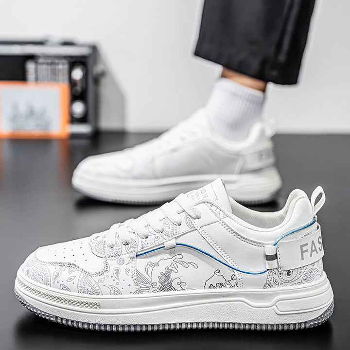 Women's Sneakers with Artistic Design and Soft Cushioning Mune Fashion