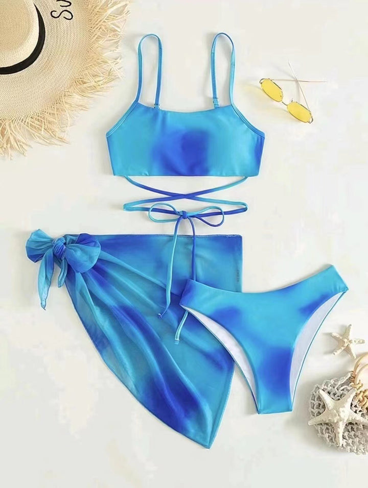 Women's bikini set with stylish wrap Mune Fashion