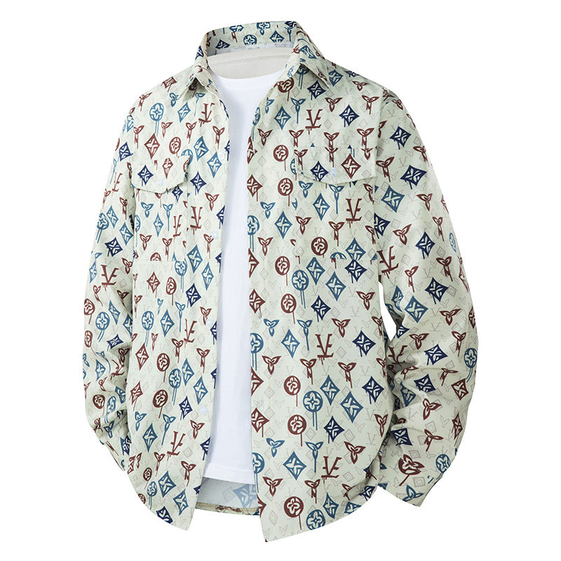 Men's artistically designed shirt blouse Mune Fashion