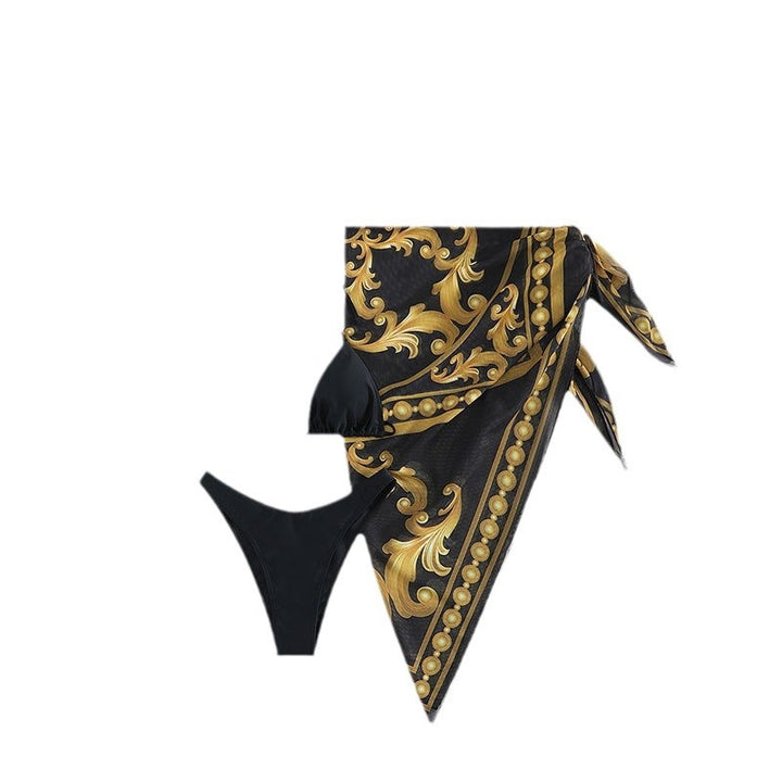 Women's Elegant Beach Towel with High Slit Mune Fashion