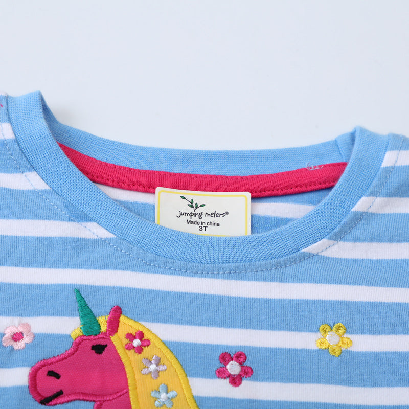 Girls casual dress with cute unicorn design Mune Fashion