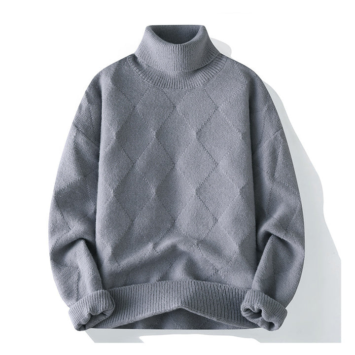 Women Elegant Turtleneck Sweater Mune Fashion