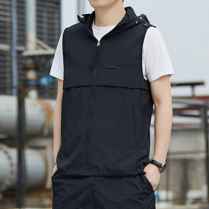 Men's Functional Vest with Hood Mune Fashion