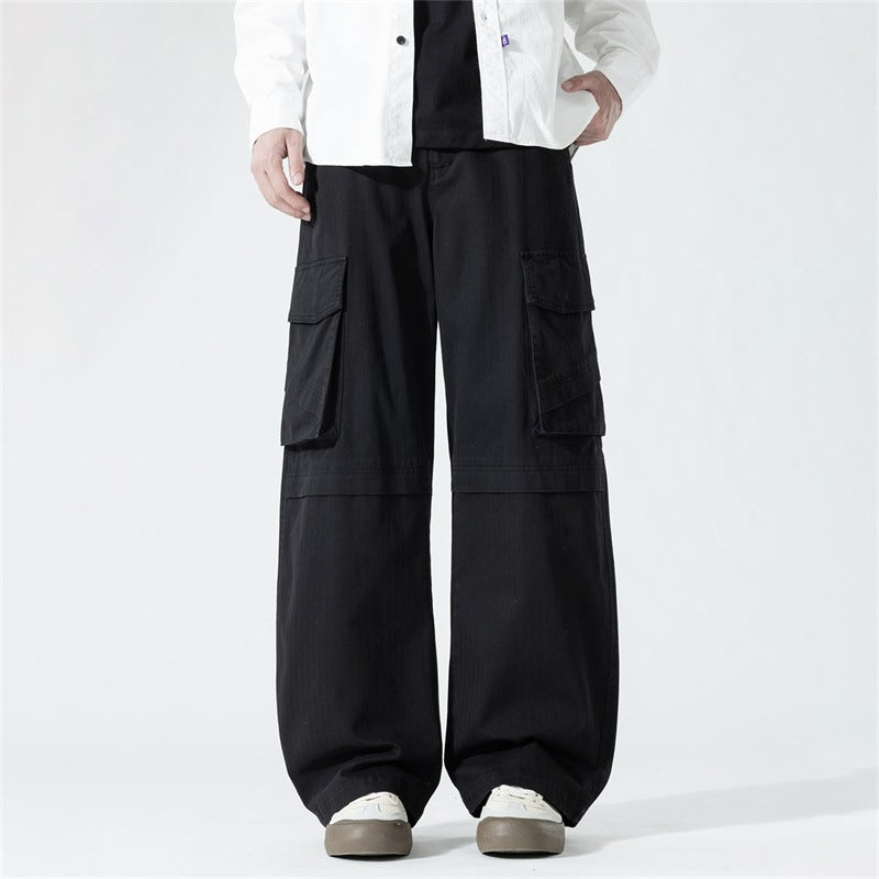 Men's Relaxed Cargo Pants made of lightweight ripstop with large flap and storage pockets