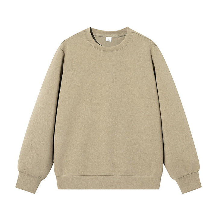 Unisex Oversize Round Neck Sweatshirt made of heavy French Terry with ribbed cuffs Drune